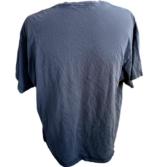 XL Vintage T-shirt Y2K Patriotic Soldier Print - Picture 4 of 5